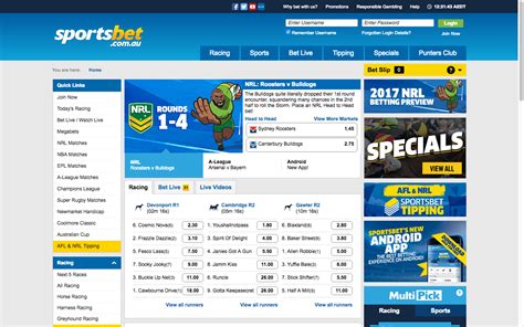 sportsbet racing sign in.